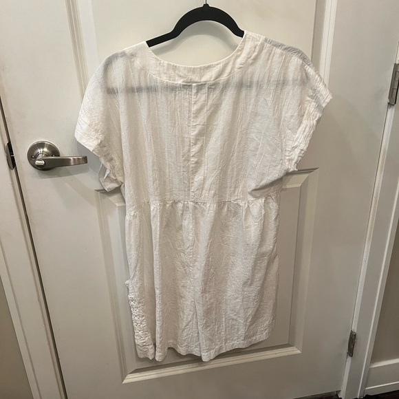White Vintage Romper size small - Picture 2 of 3